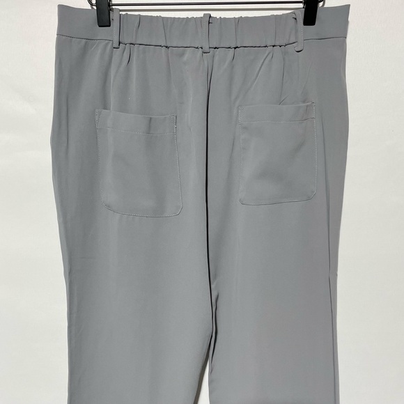 New Area Stars Flare Leg Elastic Waist Trousers Victoria Pant Grey Size Small - Picture 9 of 16